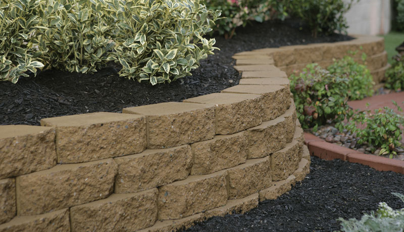 12in Retaining Wall Pavestone, Landscape Wall Stone